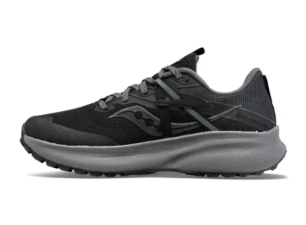 Saucony Ride 15 TR GTX dámska bežecká obuv Black/Charcoal 