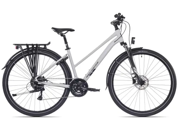 Rock Machine Rokk 40 Easy Entry trekingový bicykel Gloss Limerock Grey