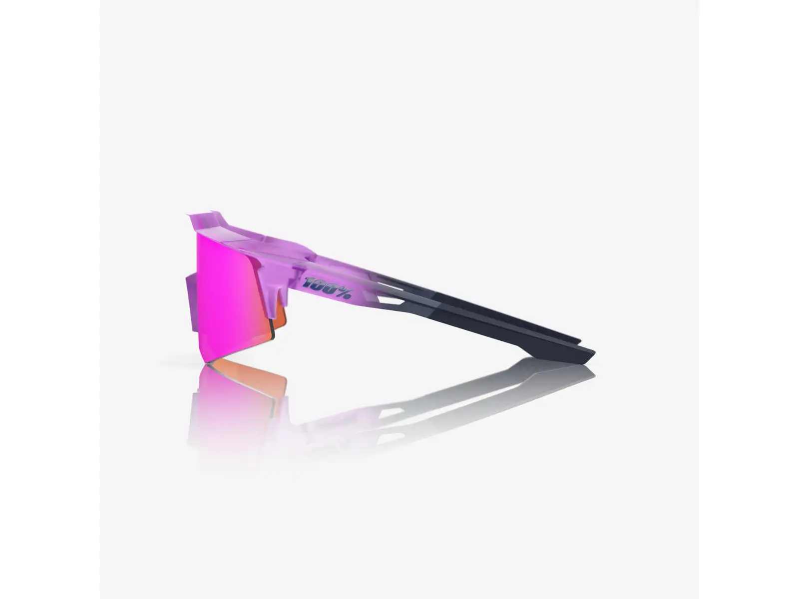 100% Speedcraft XS športové okuliare Toyoko/HiPER Vital Pink Mirror Lens