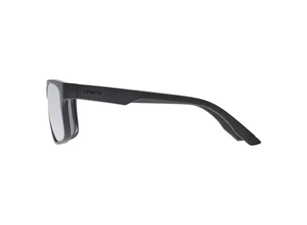 Uvex Poise slnečné okuliare Black Matt/Mirror Silver