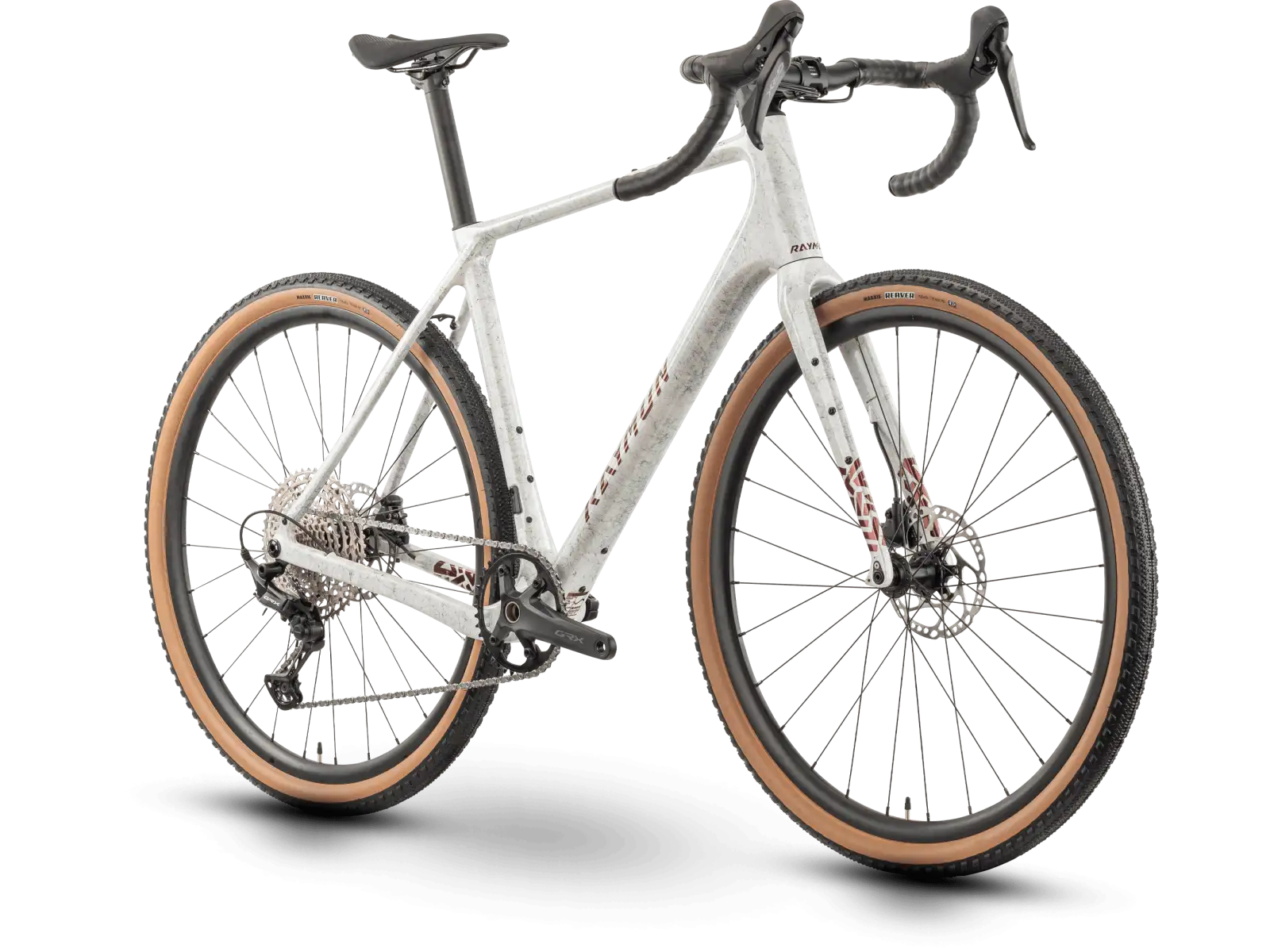Raymon Soreno Comp 700 GRX gravel bicykel Marble White