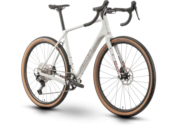 Raymon Soreno Comp 700 GRX gravel bicykel Marble White