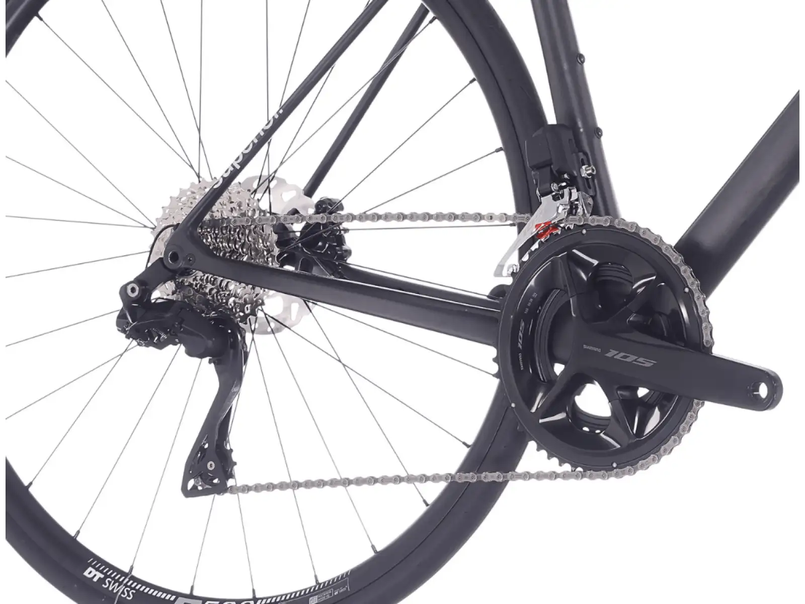 Superior RR 9.5 cestný bicykel Matte Carbon / White