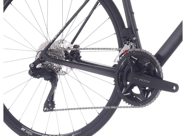 Superior RR 9.5 cestný bicykel Matte Carbon / White
