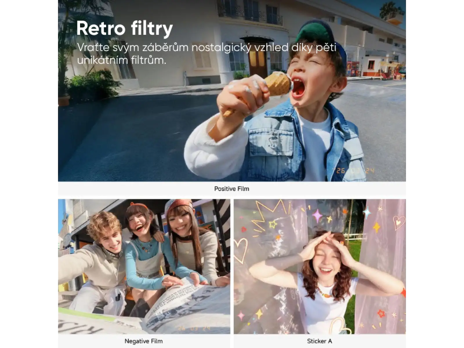 Insta360 GO 3S kamera Retro bundle 64 GB špeciálna edícia červená