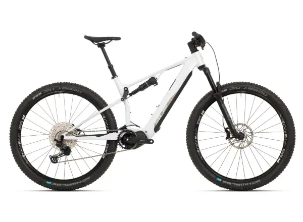 Superior eXF 9039 celoodpružený elektrobicykel Gloss White/Chrome Silver