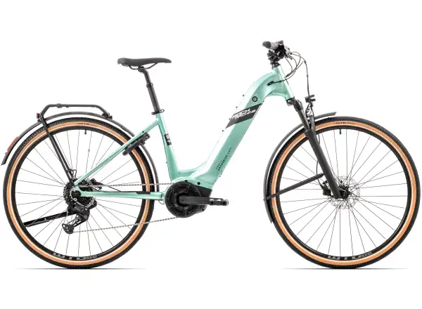 Rock Machine eCROSSRIDE 400 B TOUR elektrobicykel Olive