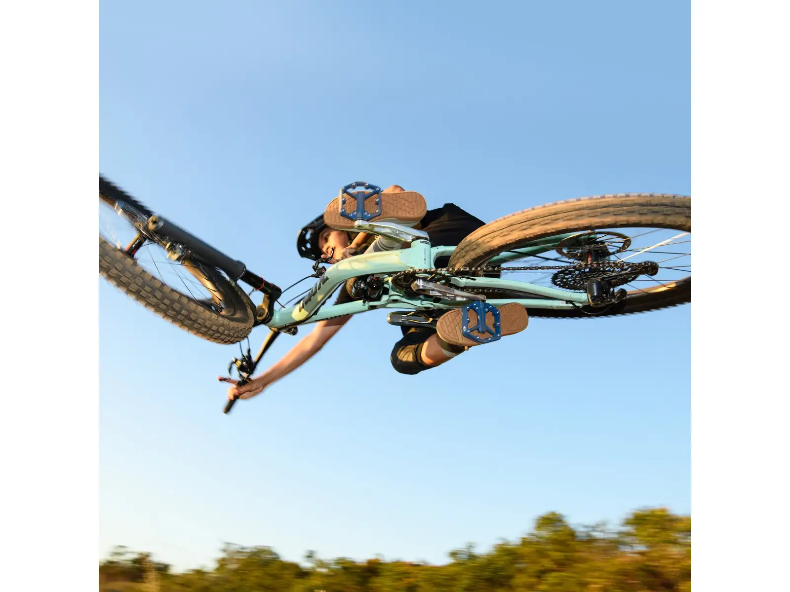CRANKBROTHERS Stamp 1 Small platformové pedále Green Gen 2