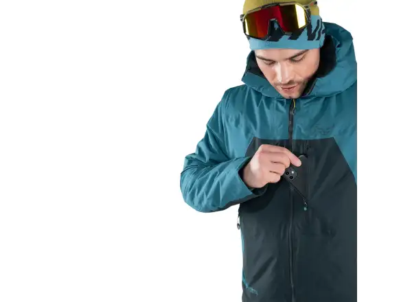 Dynafit Free Infinium Insulation pánska bunda Mallard Blue