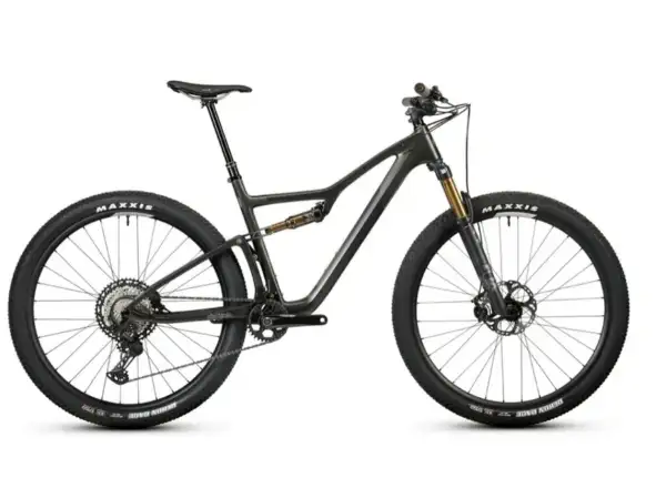 Ibis Exie US GX AXS T-Type horský celoodpružený bicykel Clear Charcoal