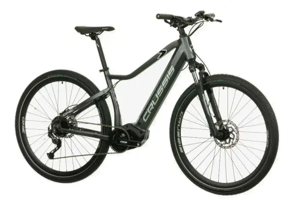 Crussis ONE-Cross 7.9-XS crossový elektrobicykel sivý