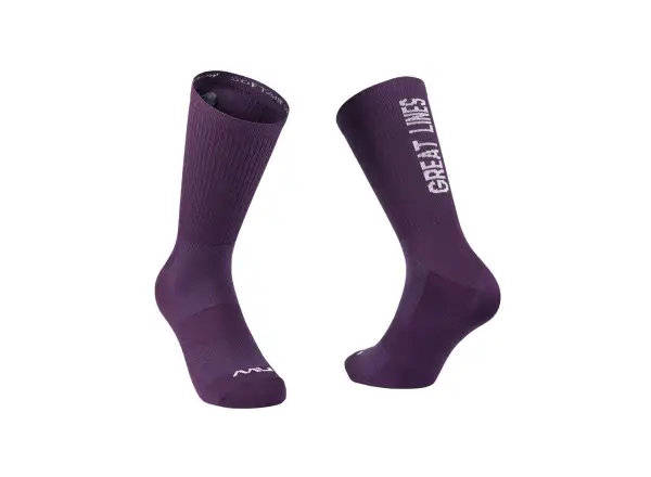 Northwave Good Times cyklistické ponožky Dark Purple