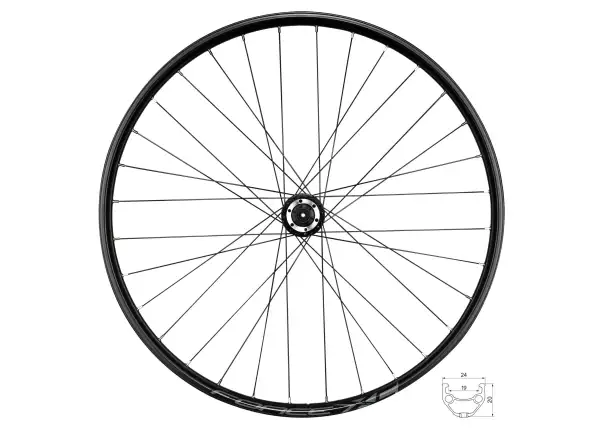 Force XC Disc 28/29" zadné pletené koleso orech Shimano