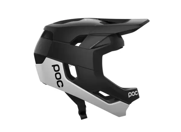 POC Otocon Race Mips prilba Uranium Black Matt/Hydrogen White
