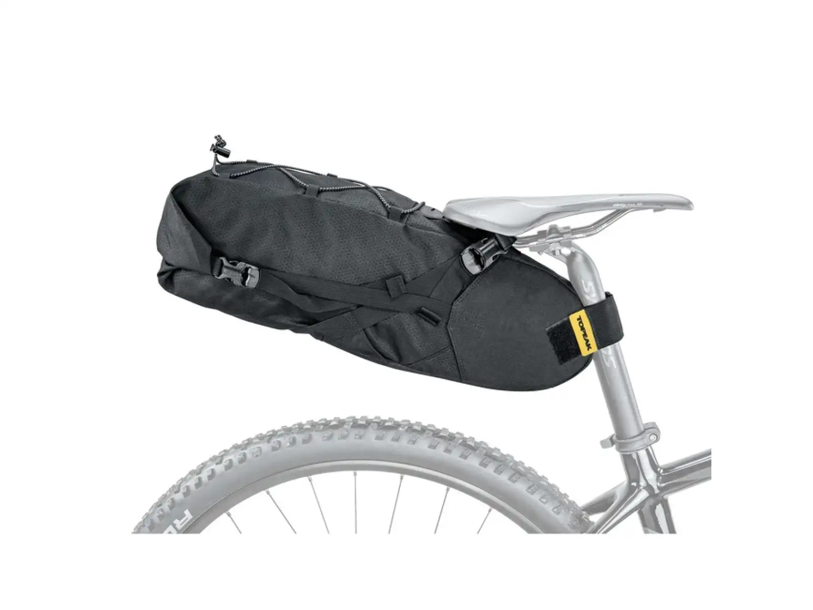 Topeak BackLoader rolovacia sedlová brašna 10 l čierna
