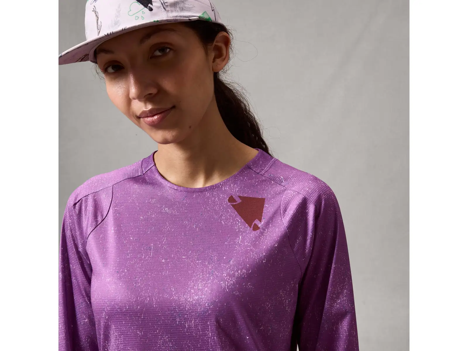 Endura SingleTrack dámsky dres dlhý rukáv Purple