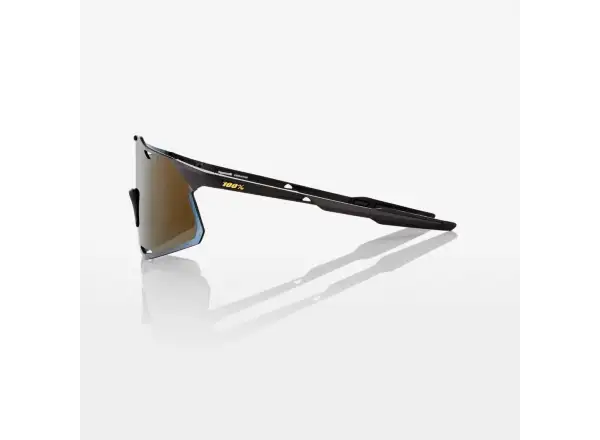 100% Hypercraft športové okuliare  Matte Black/Soft Gold