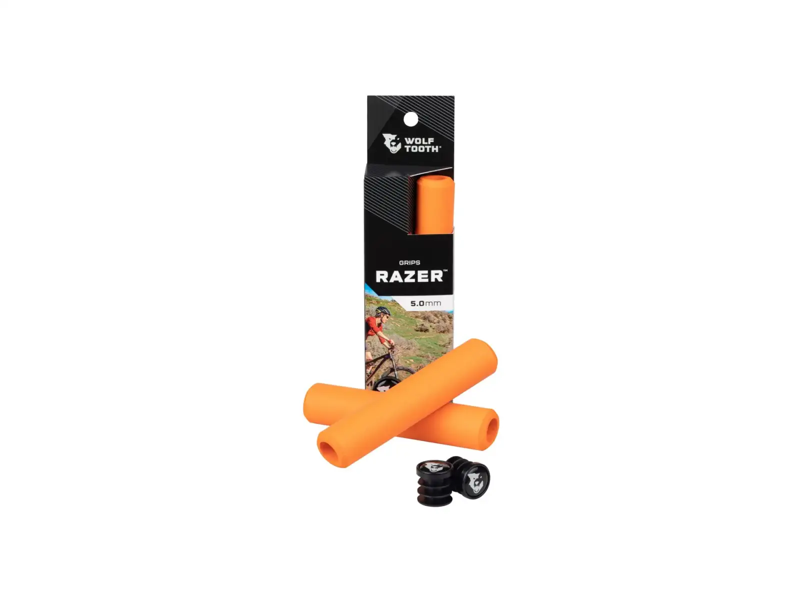 Wolf Tooth Razer 5 mm gripy oranžová