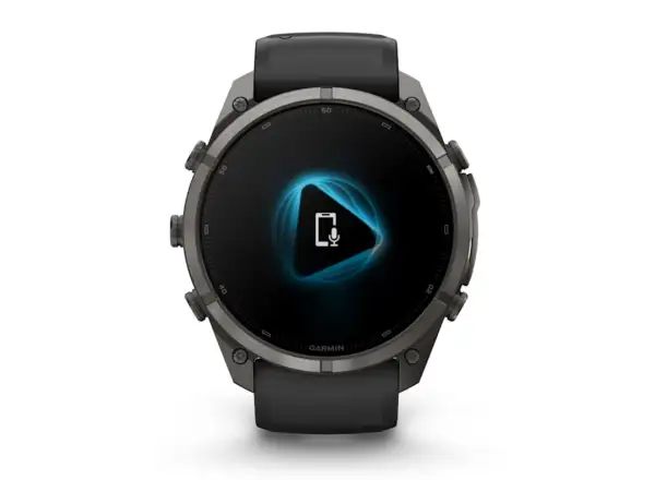 Garmin Fénix 9 Pro inReach 51 mm inteligentné hodinky Carbon gray DLC Titanium Black/Pebble gray