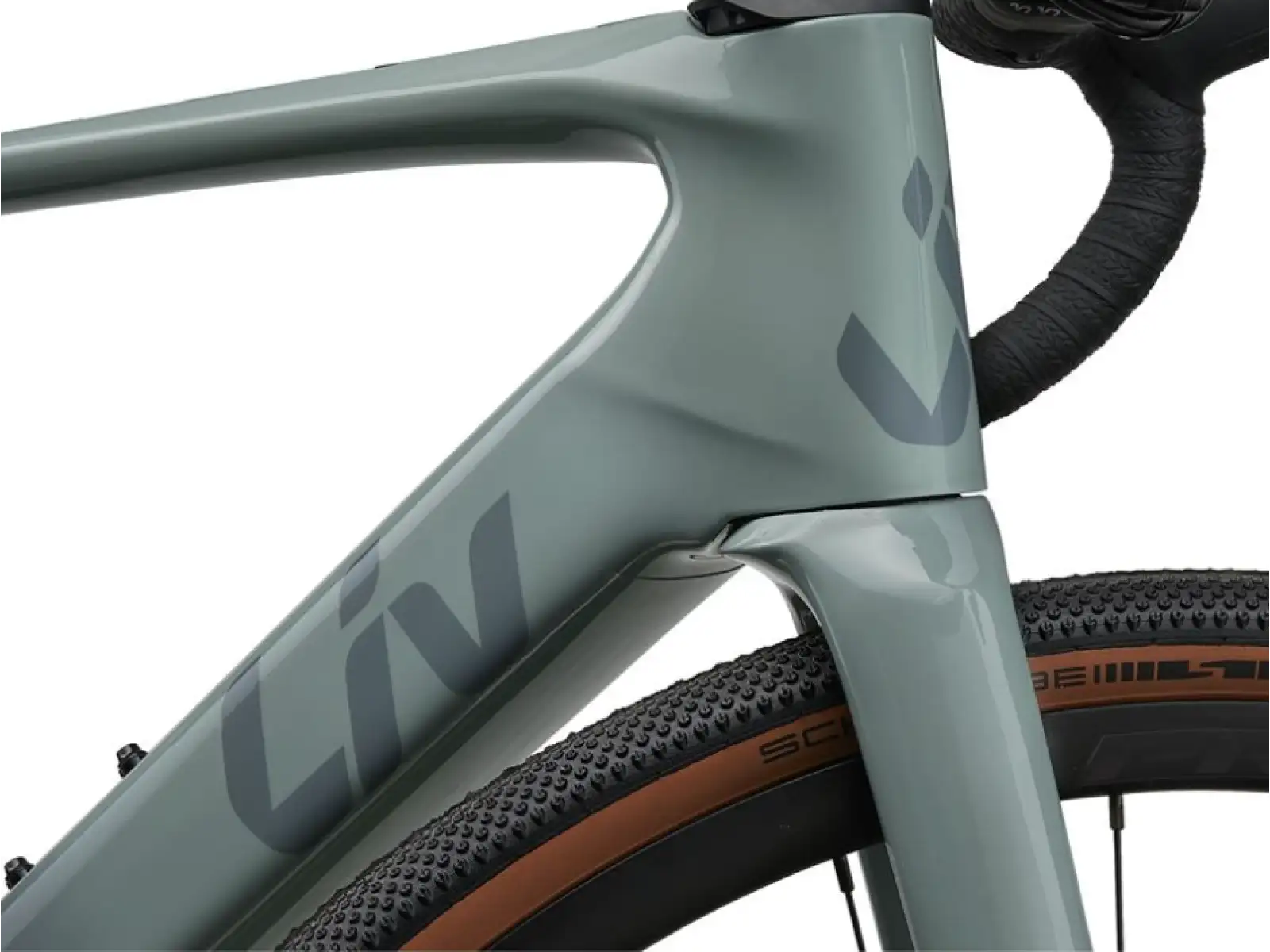 Liv Avail Advanced E+ Elite AR cestný elektrobicykel Eucalyptus/Ocean Storm