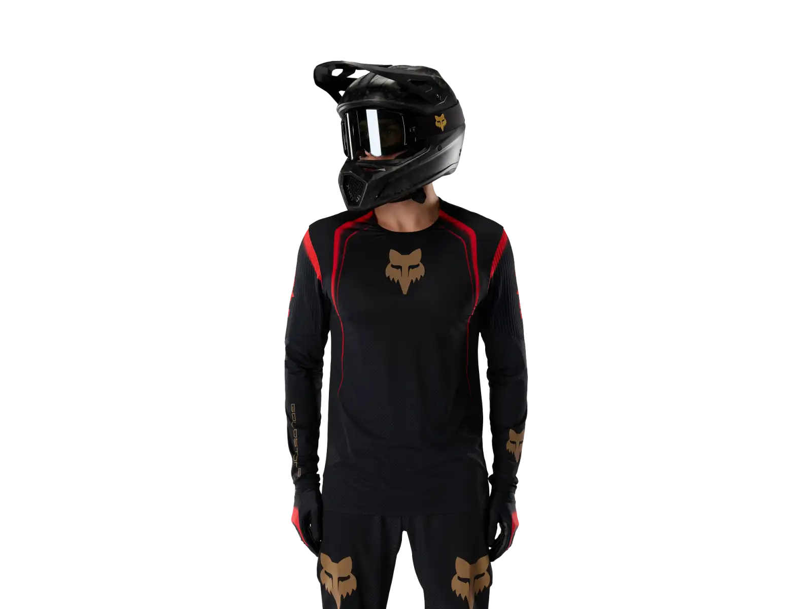 Fox Flexair Ls Jersey Goldstone Se pánsky dres Black