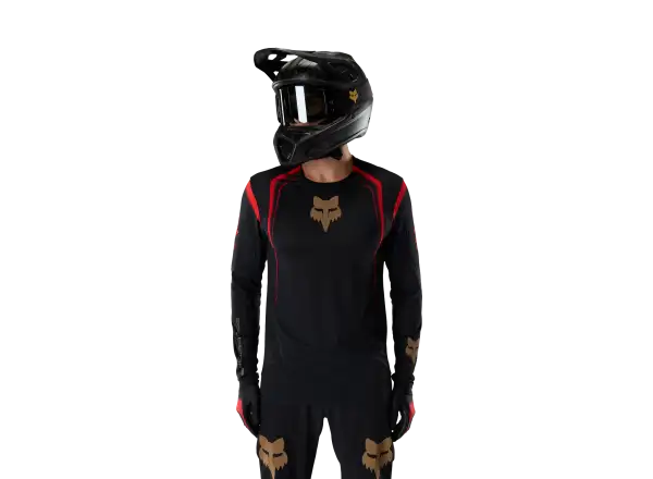 Fox Flexair Ls Jersey Goldstone Se pánsky dres Black