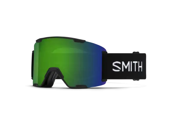 Smith Stash XL lyžiarske okuliare Black / ChromaPop Sun Green Mirror (2 sklá)