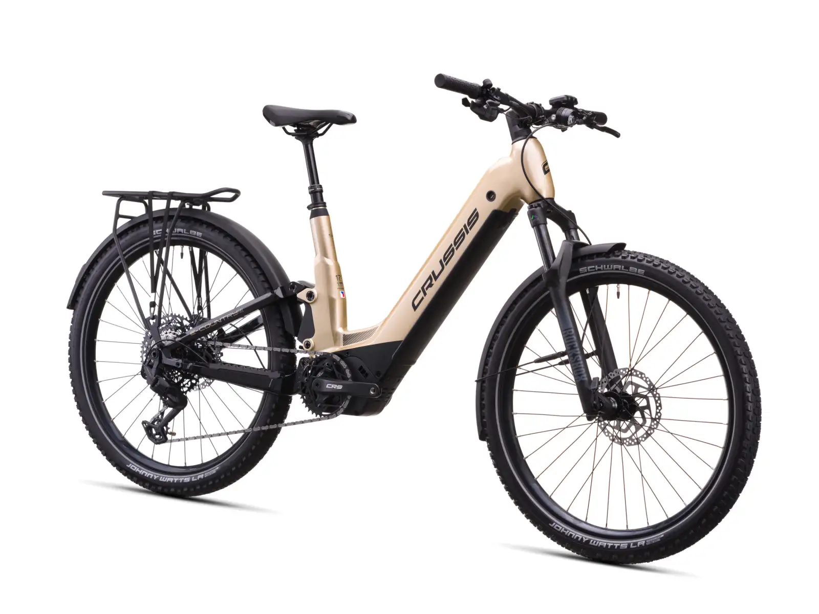 Crussis e-Country full 10.11 715Wh celoodpružený nízkonástupový elektrobicykel
