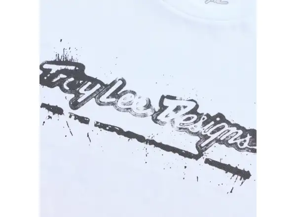 Troy Lee Designs Repeat pánske tričko krátky rukáv White