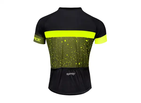Force Spray pánsky dres krátky rukáv army/fluo