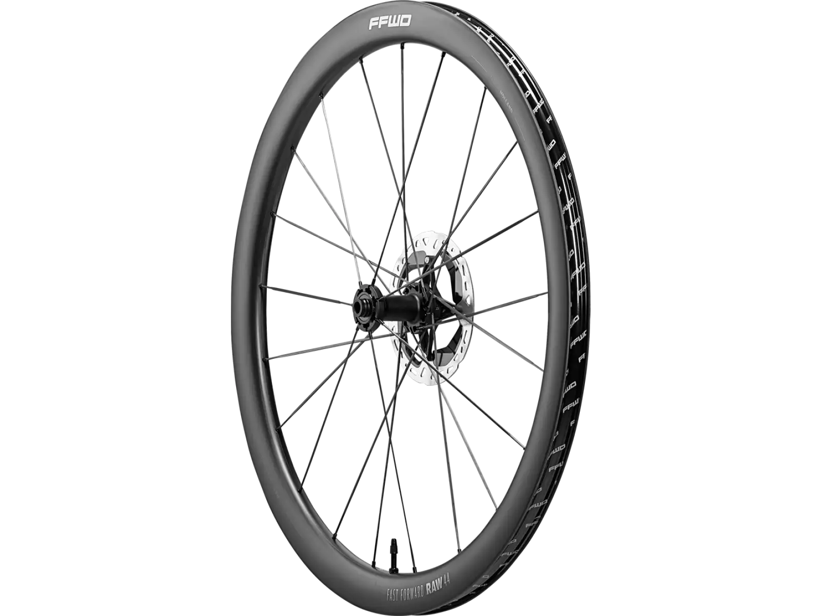 FFWD RAW CS 44 cestné výpletové kolesá Matt Black