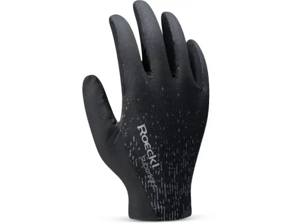 Roeckl Mittelberg cyklistické rukavice Black Shadow
