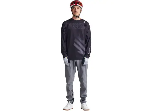 Troy Lee Design Skyline SRAM Eagle One pánsky dres krátky rukáv Black
