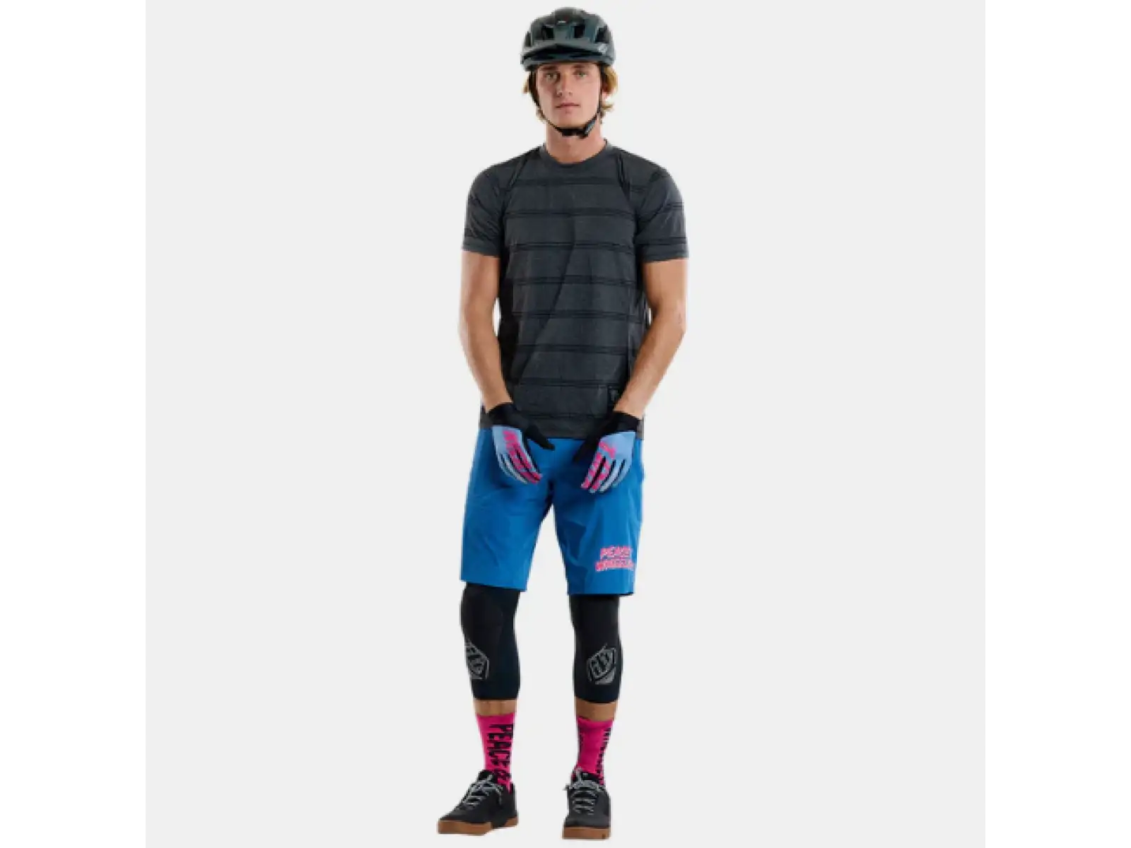 Troy Lee Designs Skyline Trail Short pánske kraťasy Washed Out Cobalt