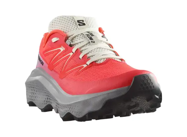 Salomon Ultra Flow 2 dámska bežecká obuv Coral Neon Flame/Gull/Icicle