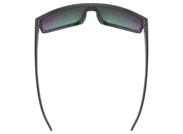 Uvex LGL 51 cyklistické okuliare Black Mat/Mirror Red