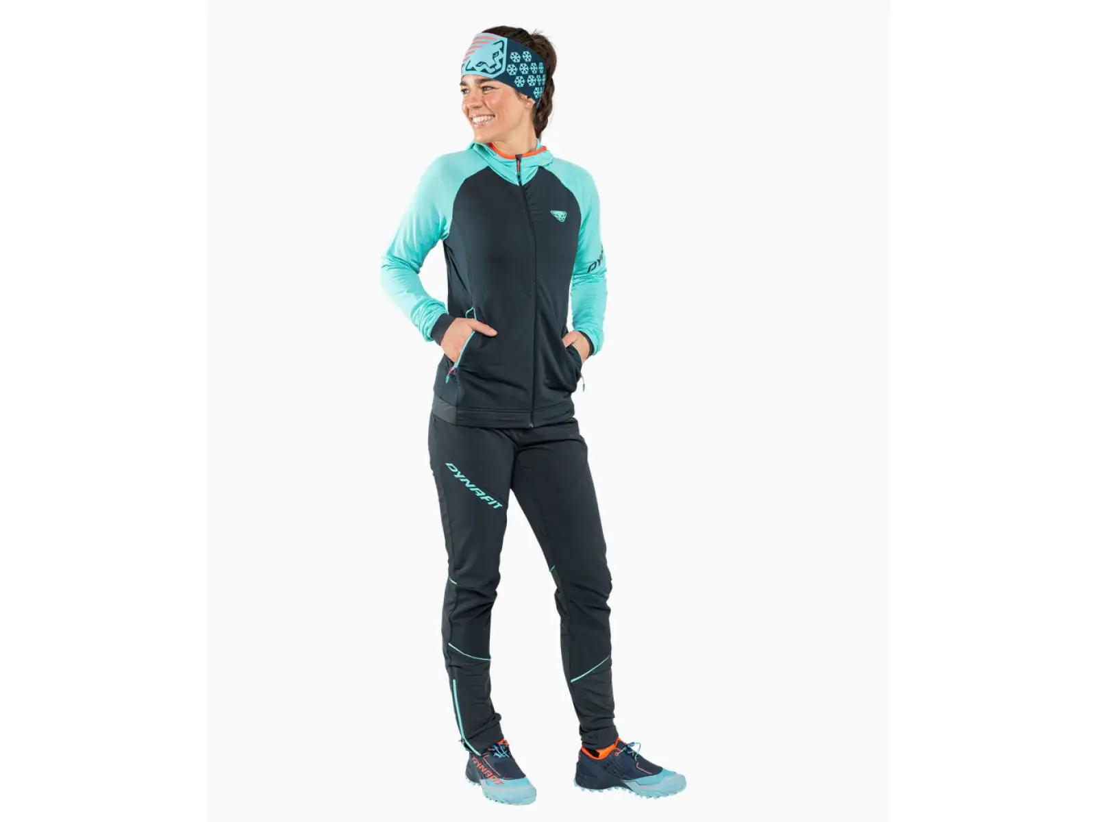 Dynafit Speed Polartec Hooded dámska bunda Marine Blue