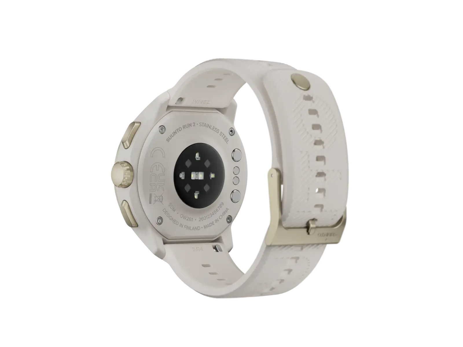 Suunto Run 2 inteligentné hodinky 64 GB Feather Gold