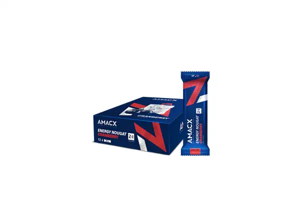 Amacx Energy Nougat energetická tyčinka 12 x 37 g