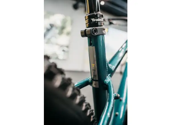 Nukeproof Tracker Pro 290 Cues 1x11 horský bicykel Petrol Green/Chrome