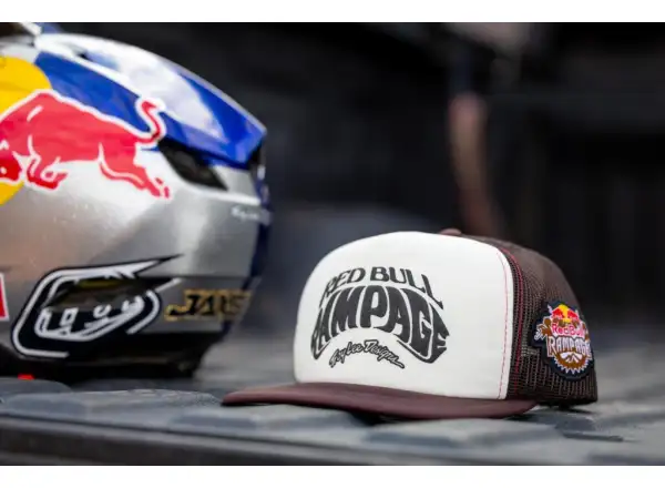 Troy Lee Designs x Red Bull Rampage Intergalactic šiltovka White/Brown