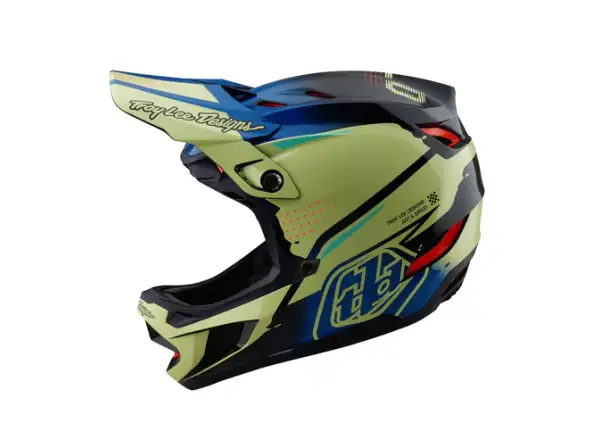 Troy Lee Designs D4 Composite prilba Drip Glo Yellow