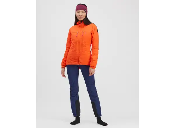Silvini Lupa dámska skialpová mikina Orange/Pink
