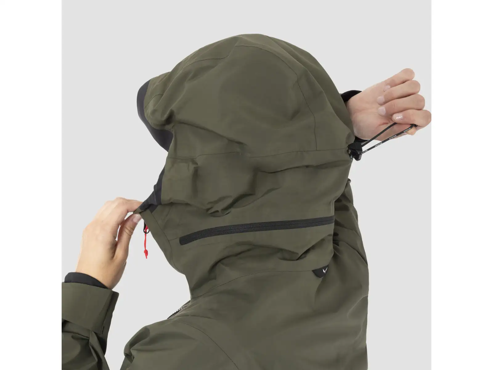 Salewa Sella 3L Powertex dámska bunda Dark Olive