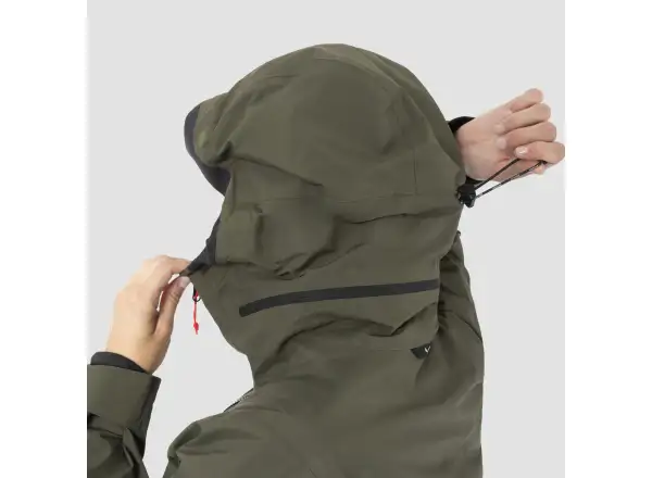 Salewa Sella 3L Powertex dámska bunda Dark Olive