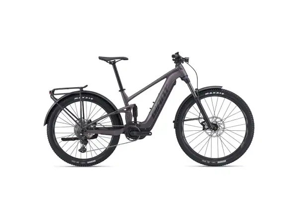 Giant Stance E+ EX horský elektrobicykel sivý uhlík