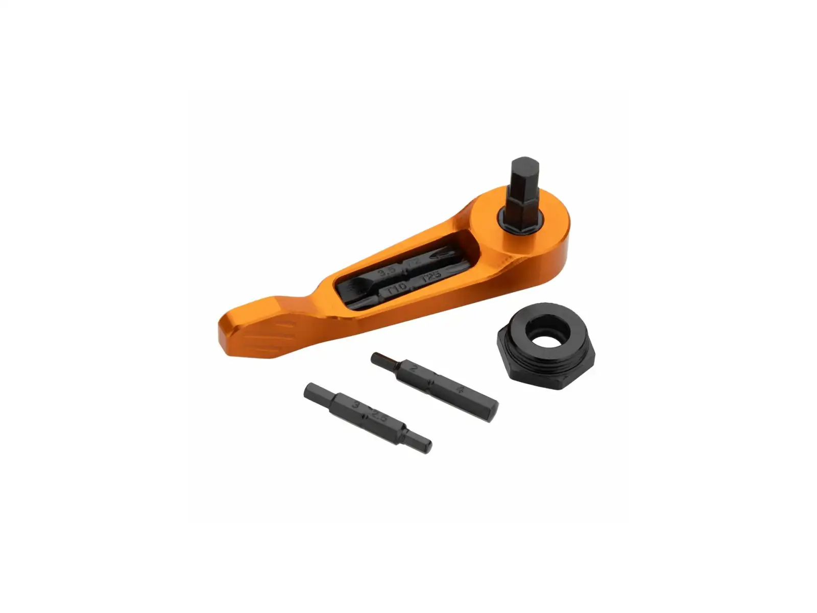 Wolf Tooth Axle Handle multikľúč 10 funkcií čierna