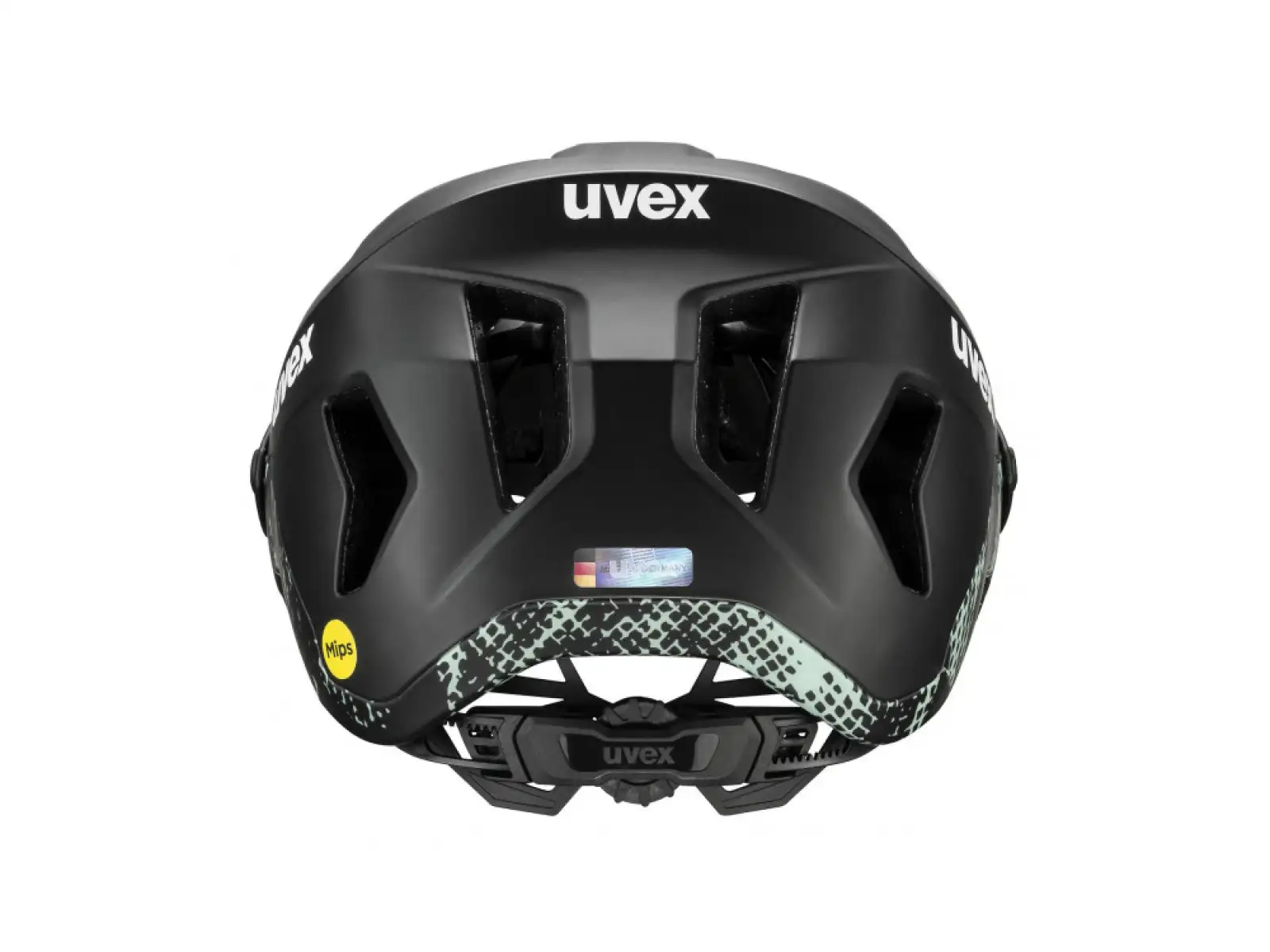 Uvex Renegade MIPS prilba Black/Jade Matt