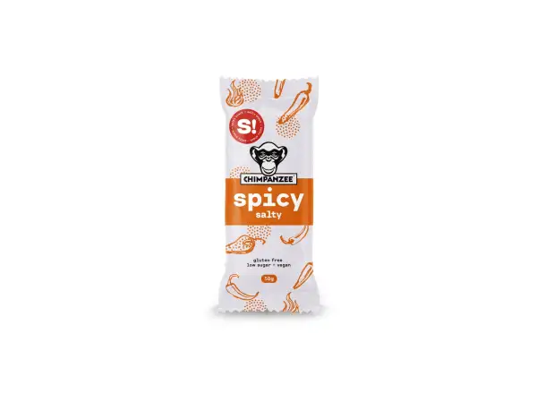 Chimpanzee Salty bar energetická tyčinka Spicy 50 g