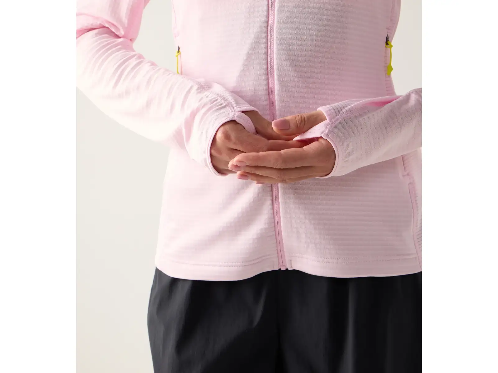 Haglöfs L.I.M Mid Multi Hood dámska mikina s kapucňou Fresh Pink